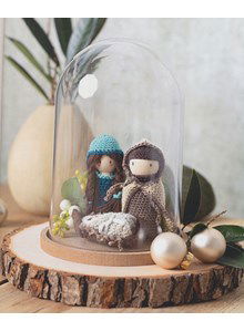 Kerststolp Jozef, Maria en baby Jezus