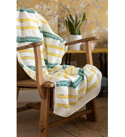 Deken gemaakt van Scheepjes Colour Crafter