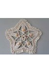 Macrame patroon Wandhager ster van andere kant