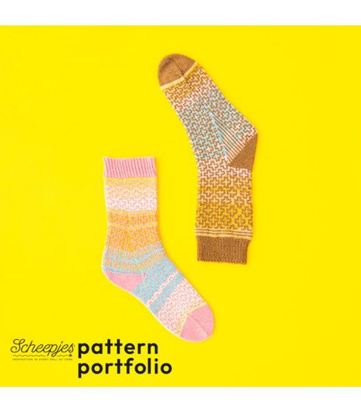 Breipatroon Pastel Breeze sokken