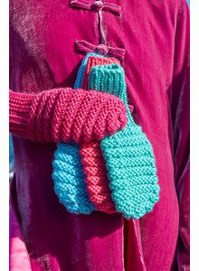 Dameswanten met ribbelpatroon