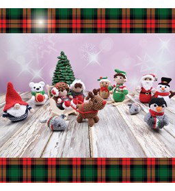 Kerstfiguurtjes gemaakt van Decoratie en miniaturen