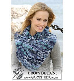 Shawl gemaakt van Drops Fabel