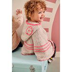 Breipatroon Ronde cape met capuchon