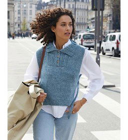 Damesspencer met kraagje