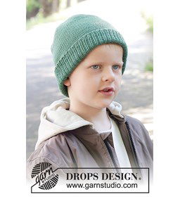 Bosavontuur muts gemaakt van Drops Merino extra fine