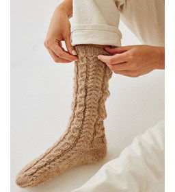 Damessokken of herensokken Justine gemaakt van Phildar Phil Baby Socks