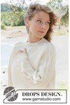 Breipatroon Moonshade Cable Sweater van andere kant