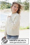 Breipatroon Moonshade Cable Sweater van andere kant