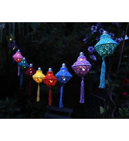 lampjesslinger gemaakt van Durable Coral