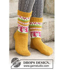 Sokken gemaakt van Drops Fabel