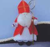 Vilt patroon Sinterklaas