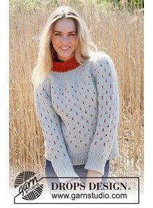 Damestrui met veelkleurig patroon