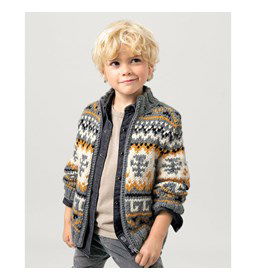 Jongensvest gemaakt van Phildar Phil Rapido