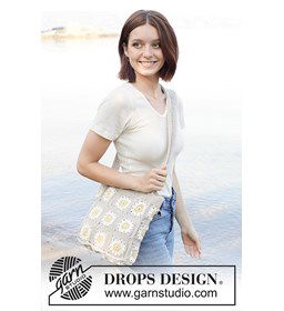 Daisy Love Bag gemaakt van Drops Belle