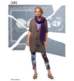 Vest gemaakt van Lang Yarns Lino