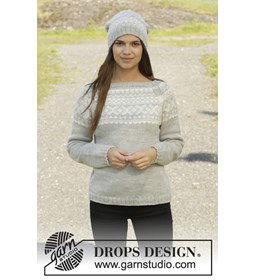 Gebreide trui en muts