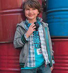 Breipatroon Vest met kap