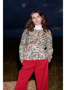 Rechte eenvoudig te breien trui