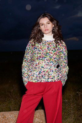 Lang Yarns breipatroon Lotte, grof ....