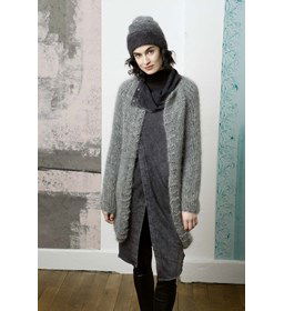 Vest gemaakt van Lang Yarns Mohair Luxe