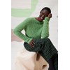 Trui Faiza gemaakt van Lang Yarns Fluffy