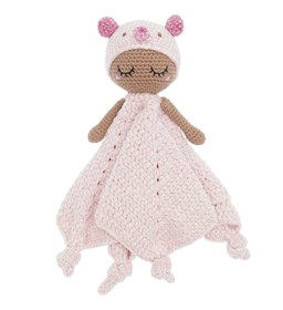 Baby Blankie Piglet Lovey gemaakt van Boeken Rico