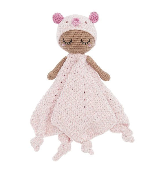 Haakpatroon Baby Blankie Piglet Lovey