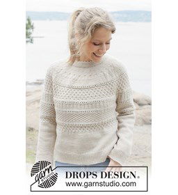 Vlechtwerk Trui gemaakt van Drops Daisy