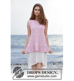 Tuniek gemaakt van Drops Muskat