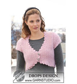 Bolero gemaakt van knopen