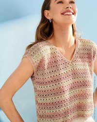 Mouwloos damestruitje met V-Hals