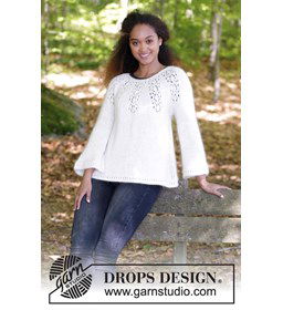 Trui gemaakt van Drops Baby Merino