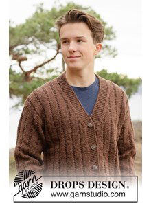 klassiek herenvest met reliëfpatroon en v-hals