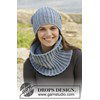 Gebreide muts en halswarmer gemaakt van Boeken Drops