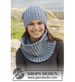 Gebreide muts en halswarmer