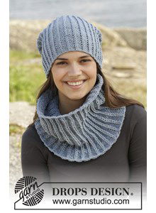 Gebreide muts en halswarmer