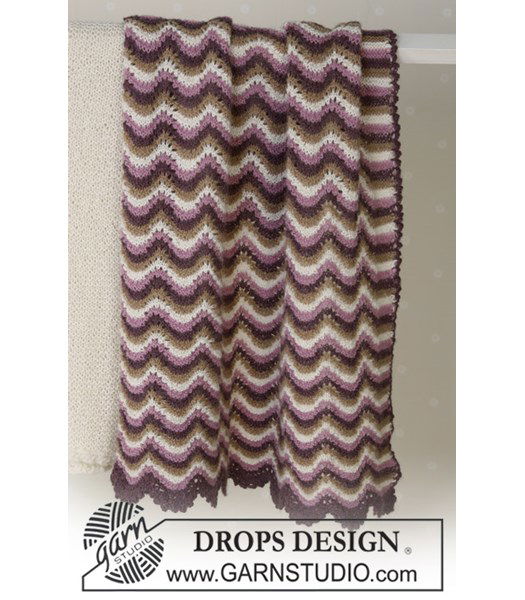 Breipatroon Babydeken Winter Ripples
