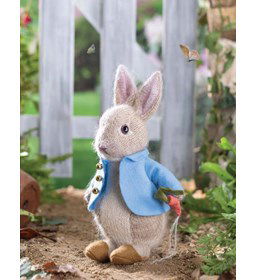 Pieter konijn gemaakt van Kralen