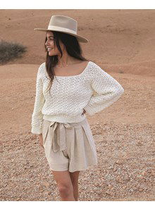 Trui met zigzag haakpatroon