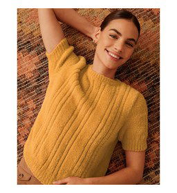 Zomerse damestrui gemaakt van Phildar Phil Romance