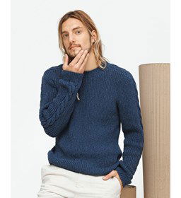 Herentrui gemaakt van Phildar Phil Ecocoton