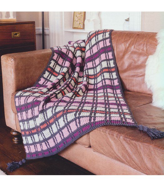 Grondig voor Havoc Haakpatroon Schots geruite deken