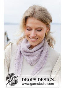 Damessjaal met picotrand