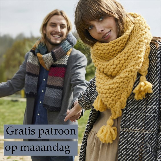 Gratis Breipatroon sjaal