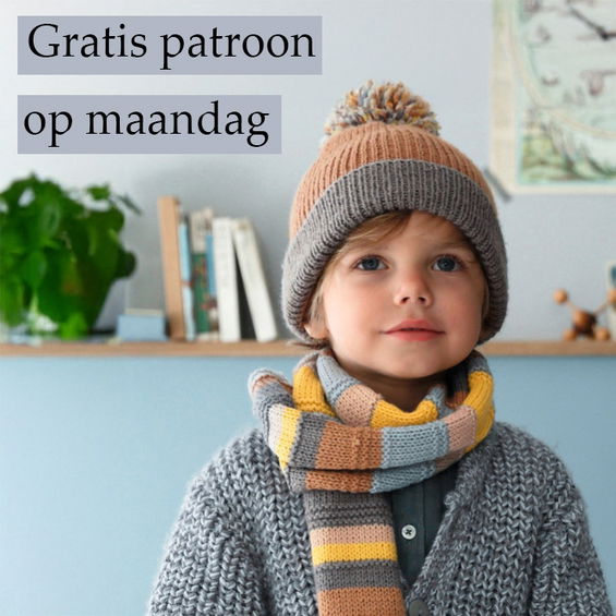 Gratis Breipatroon sjaal en muts