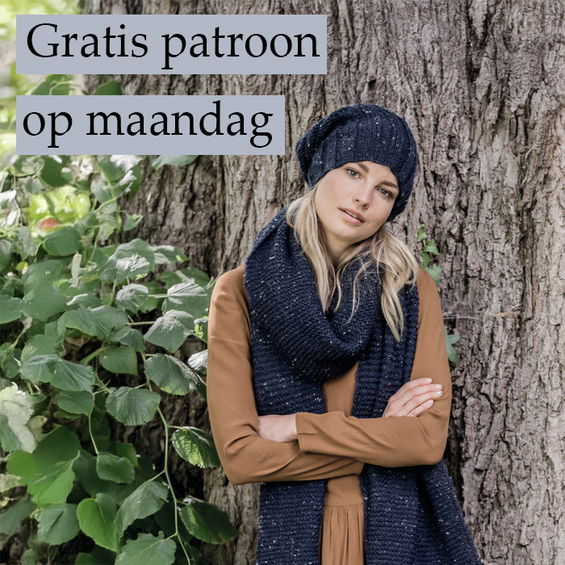 Gratis Breipatroon muts en sjaal