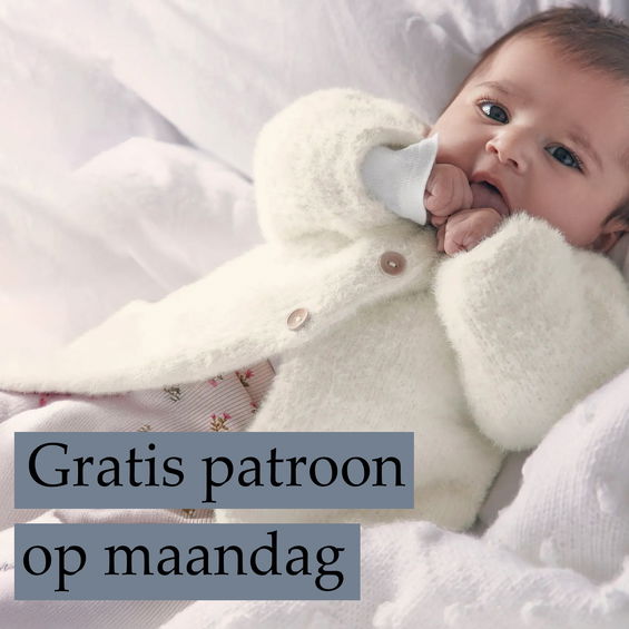 Gratis Breipatroon baby jasje