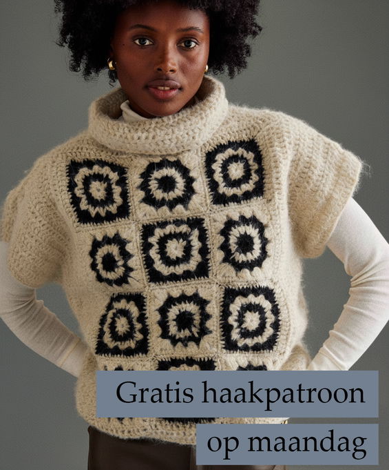 Gratis Haakpatroon Spencer in Granny squares