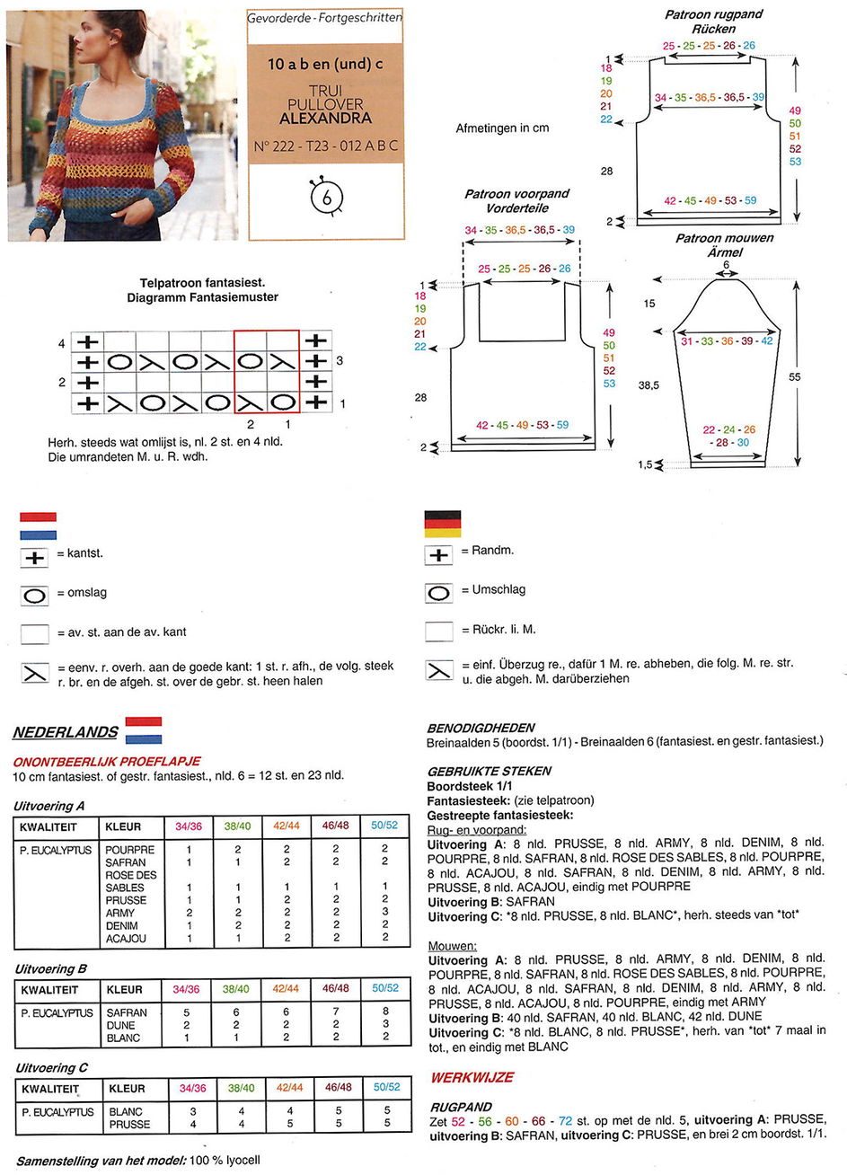 Gratis Breipatroon damestrui